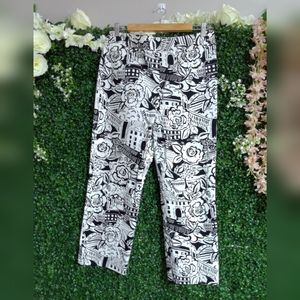 Pants printed pants